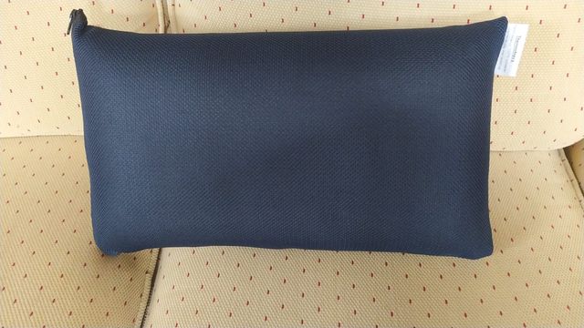 Almohada viscolástica - Cojín de viaje con funda