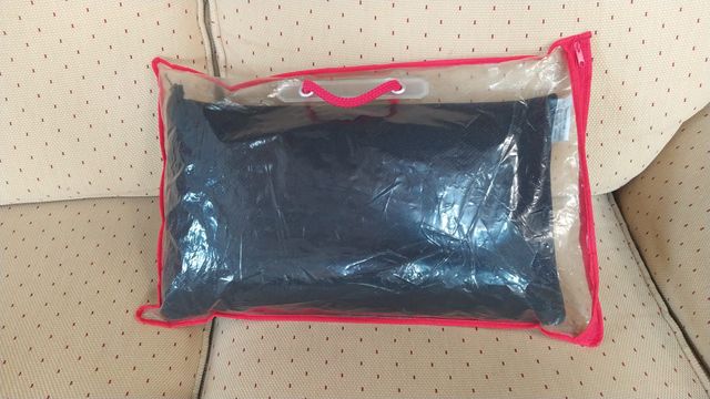 Almohada viscolástica - Cojín de viaje con funda