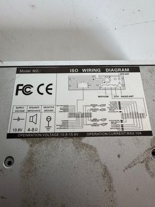 Pantalla BMW E46 (para reparar)
