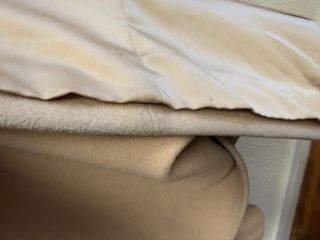 Abrigo largo de lana mujer beige Toypes
