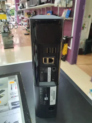 Consola Xbox 360 Slim 500GB Negra