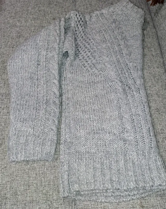 Jersey Cortefiel Gris Mujer