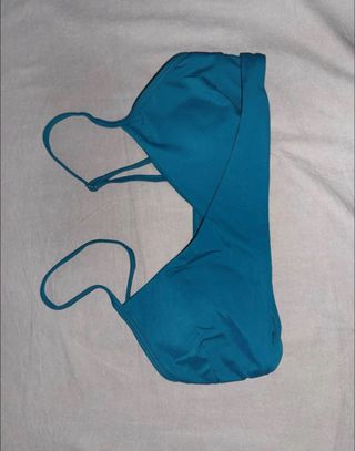 Parte arriba bikini Shein color verde azulado