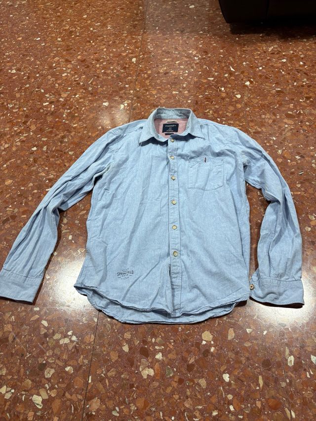 Camisa Springfield azul hombre