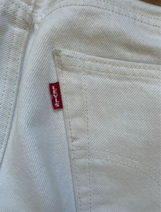 Vaqueros Levi's 501 Blancos