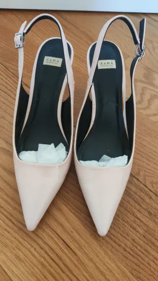 Zapatos Zara Talla 37 Rosa