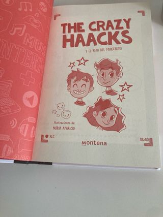 Libro The Crazy Haacks y el reto del minotauro