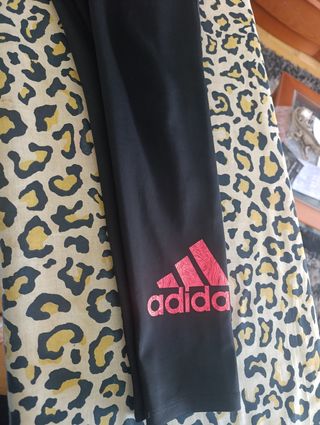 Mayas mujer Adidas negro y rosa