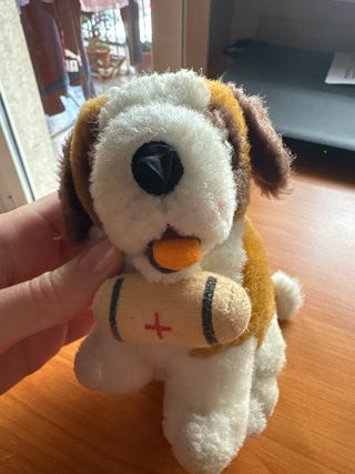 Peluche cane San Bernardo