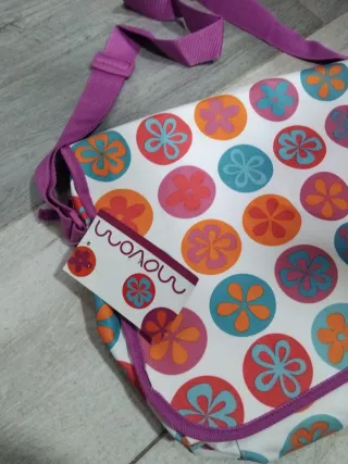 Bolso ordenador estampado flores Nuevo 