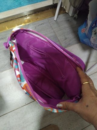 Bolso ordenador estampado flores Nuevo 