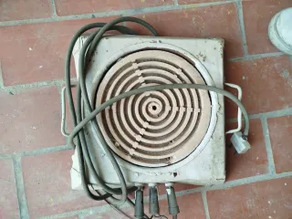 Stufa elettrica vintage