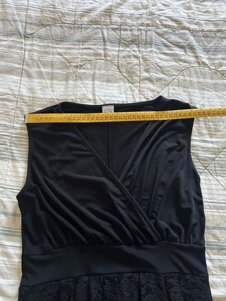 Abito nero con gonna inpizzo Yamamay