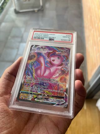 Mew VMAX Fusion Strike PSA 10