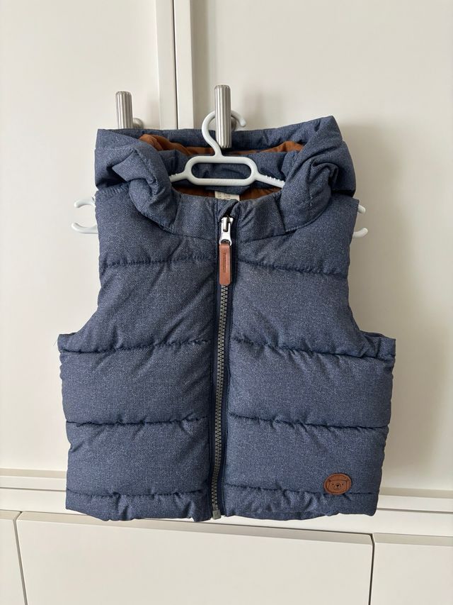 Chaleco acolchado 6-9 meses