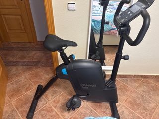 Bicicleta Estática Domyos Fold Negra