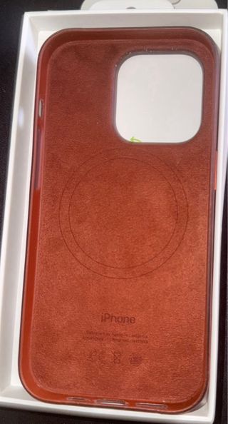 Funda iPhone 14 Pro Cuero MagSafe Marrón