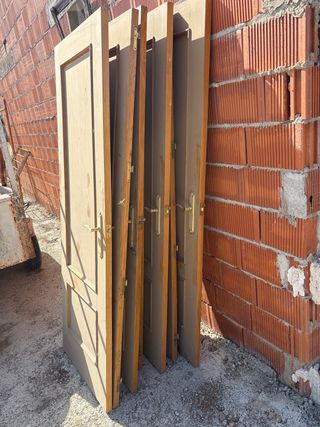 7 Puertas de interior de madera