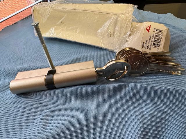 Bombín Cerradura Roto 45x50mm Satinado