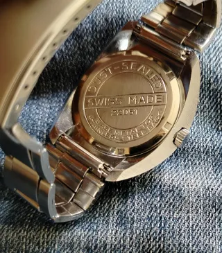 Reloj Orion Plata y Azul