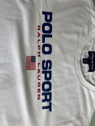 Camiseta Polo Sport Ralph Lauren Blanca
original