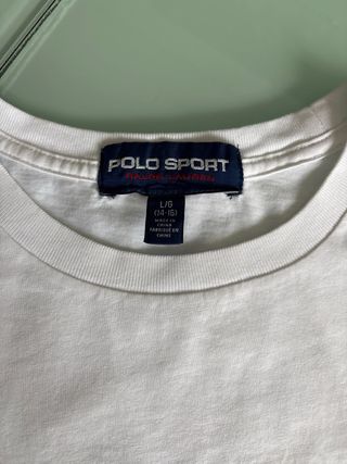 Camiseta Polo Sport Ralph Lauren Blanca
original