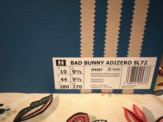 Adidas SL72 x Bad Bunny Marrones y Rosas