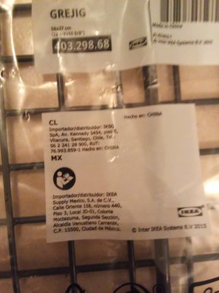 IKEA GREJIG 2/Tavoli con mensole in metallo