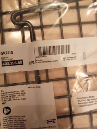 IKEA GREJIG 2/Tavoli con mensole in metallo