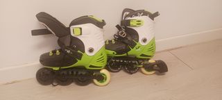 Patinetes Freeskate First Green Fluor Talla 36-39