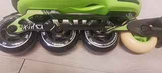 Patinetes Freeskate First Green Fluor Talla 36-39