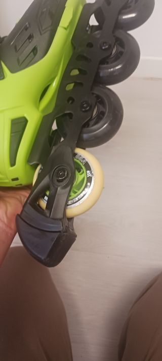 Patinetes Freeskate First Green Fluor Talla 36-39