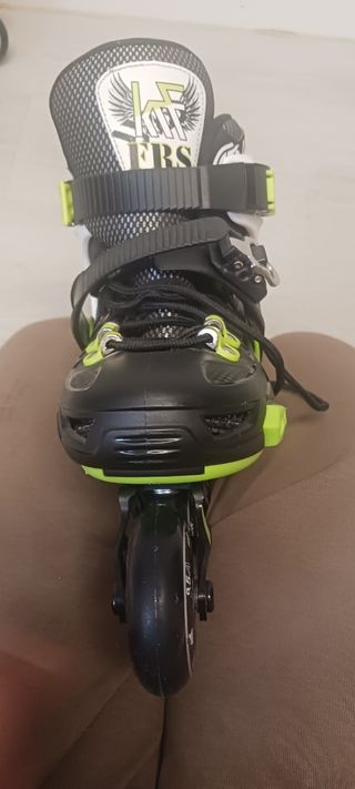 Patinetes Freeskate First Green Fluor Talla 36-39