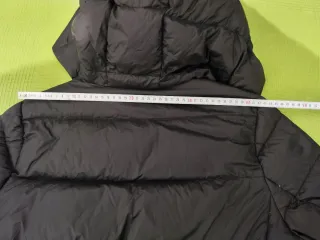 Abrigo plumas Mujer talla L negro. 