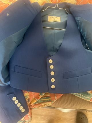 Traje corto niño/niña Jiménez azul