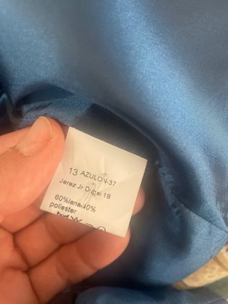 Traje corto niño/niña Jiménez azul