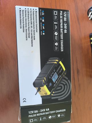 Cargador Reparador Batería 12V/24V