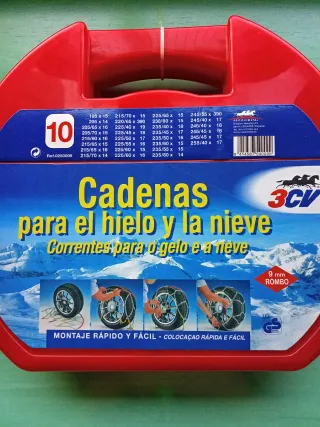 Cadenas para hielo y nieve