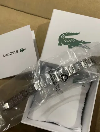 Pulsera Lacoste Plata