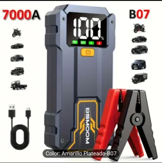Arrancador Batería Coche 7000A