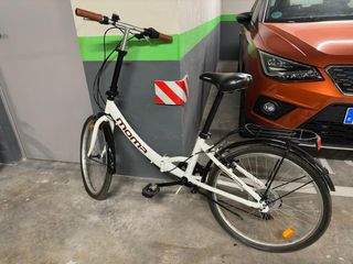 Bicicleta Plegable Moma Blanca