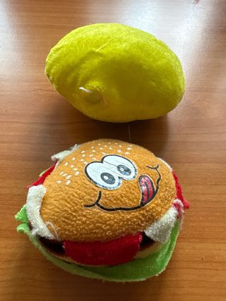 Peluche Emoji e Hamburger