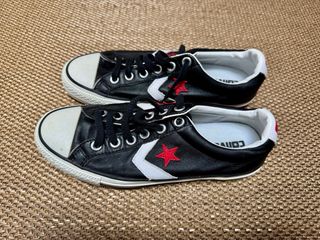 Converse Mujer Negro/Rojo