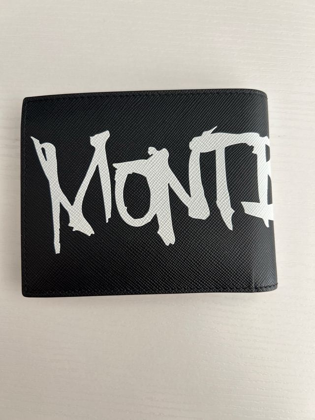 Cartera Montblanc Negra Graffiti
