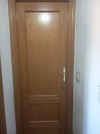 Puerta de roble