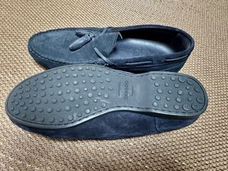 Mocasines Sebago Hombre Negro Ante