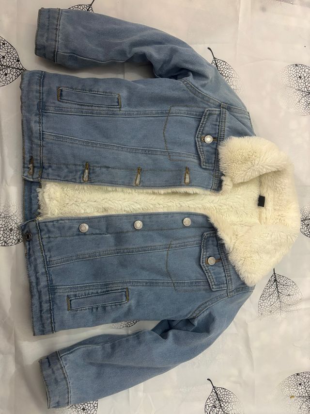 Chaqueta vaquera forrada niño/niña