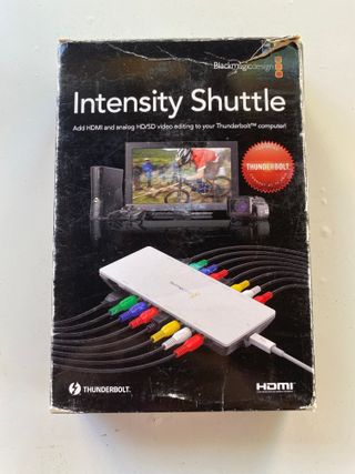 Capturadora BlackMagic Intensity Shuttle