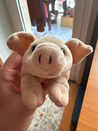 Peluche maialino morbido