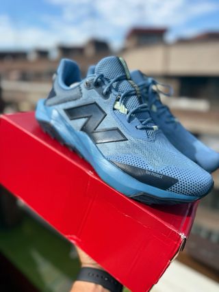 Zapatillas New Balance Trail Azules 46 1/2